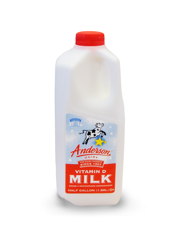 Vitamin D Whole Milk - Anderson Dairy